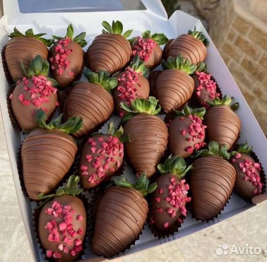 Клубника в бельгийском шоколаде 20 шт