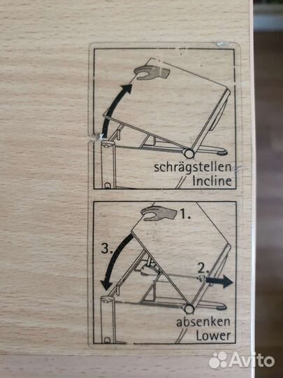Растущая парта Booster moll + стул