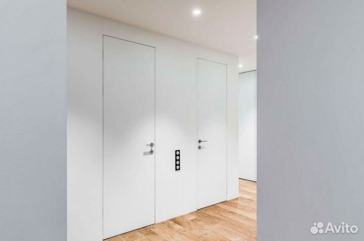 Скрытая дверь под покраску