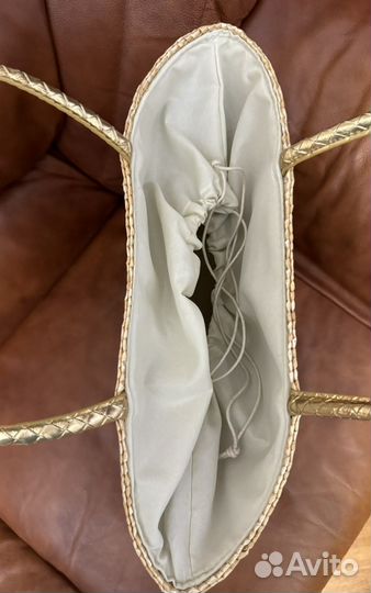 Соломенная сумка