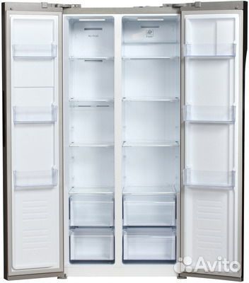 Холодильник Hyundai CS4505F нержавеющая сталь