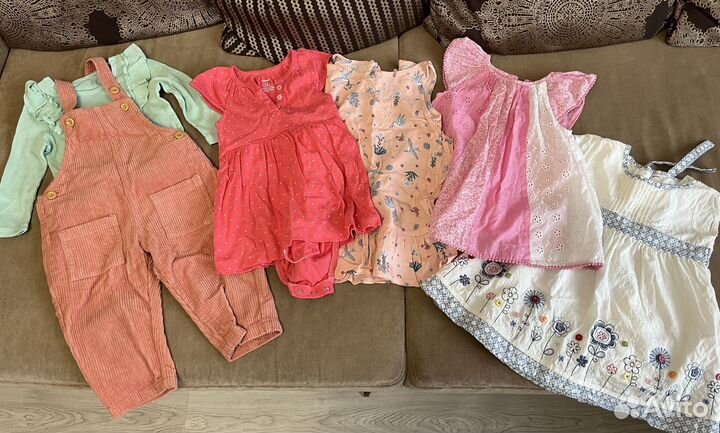 Одежда для девочки 80 (12-18 мес)