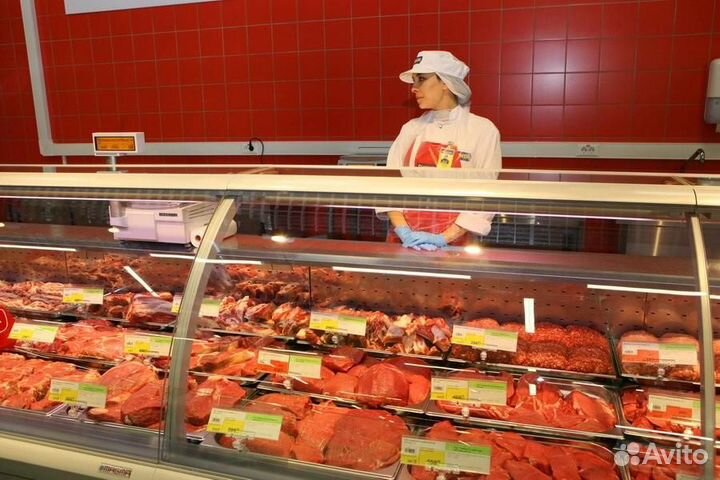 Продавец в продуктовый магазин прилавочного типа