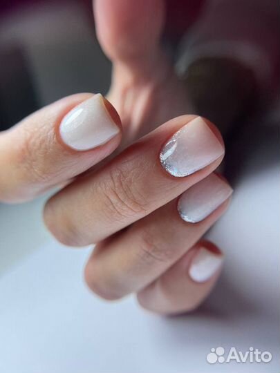 Аппаратный маникюр с покрытием гель лак
