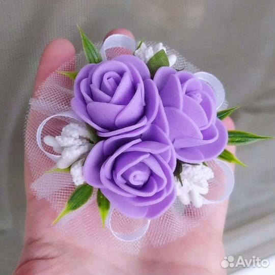 Свадебные аксессуары, бутоньерки, бутоньерка