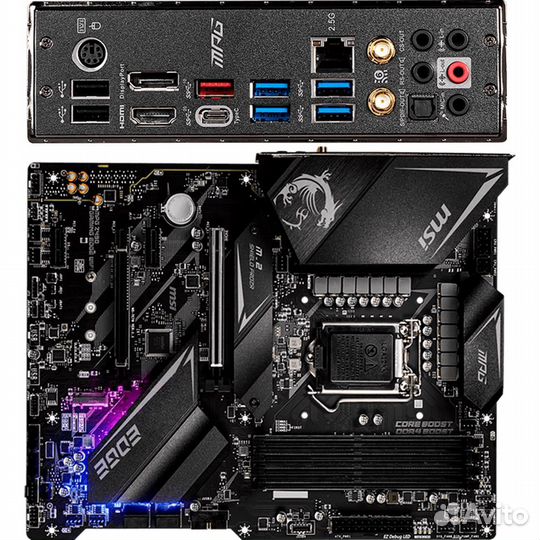 Комплект i7 10700k + MSI Z490 + 32Gb