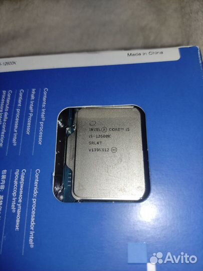 Процессор intel core i5 12600k