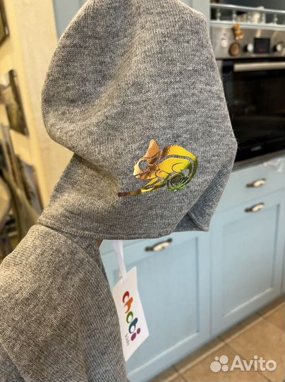 Комплект: шапочка бини и снуд