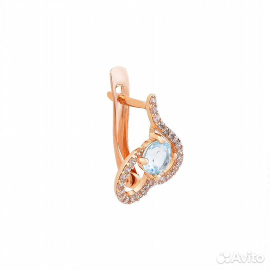 Серьги золотые