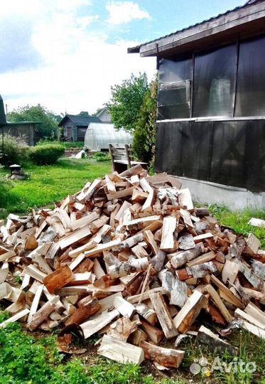 Дрова Ольха от 1 куба с доставкой в Выборге любого
