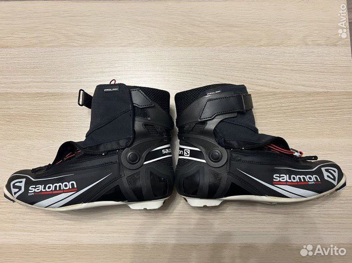 Лыжные ботинки salomon prolink