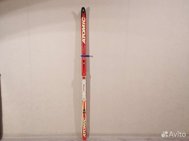 Беговые лыжи atomic SKI tiger+ботинки Tecno pro