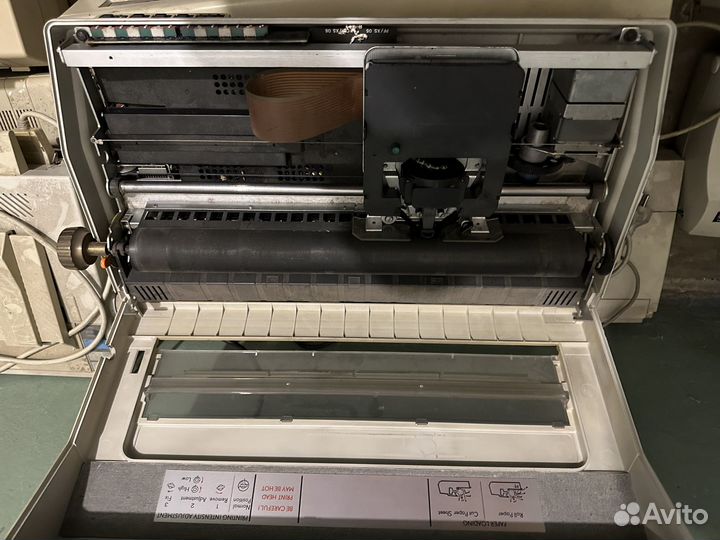 Robotron k6312m. СССР матричный принтер