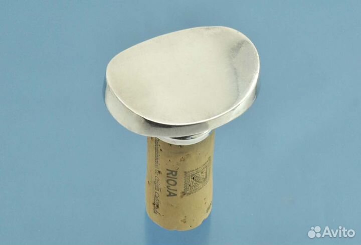Пробка для бутылки серебро 835 пробы Германия