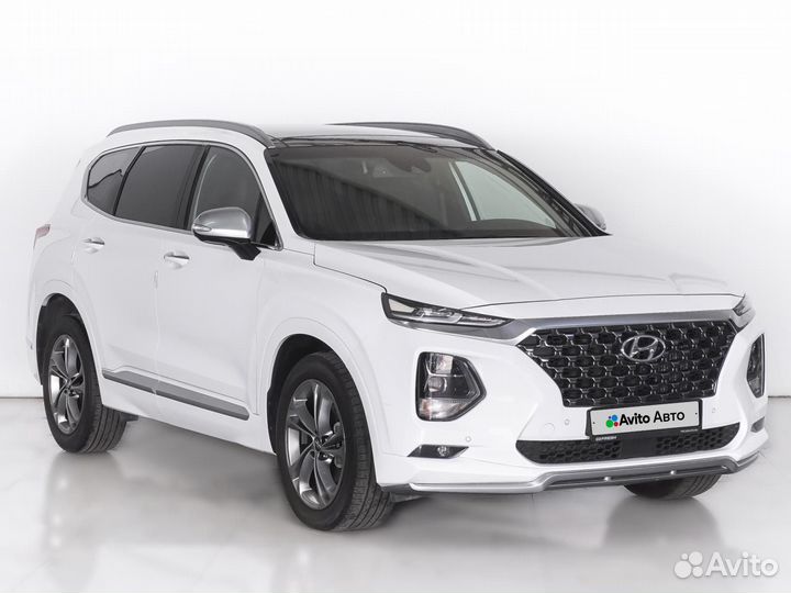 Hyundai Santa Fe 2.2 AT, 2019, 50 607 км