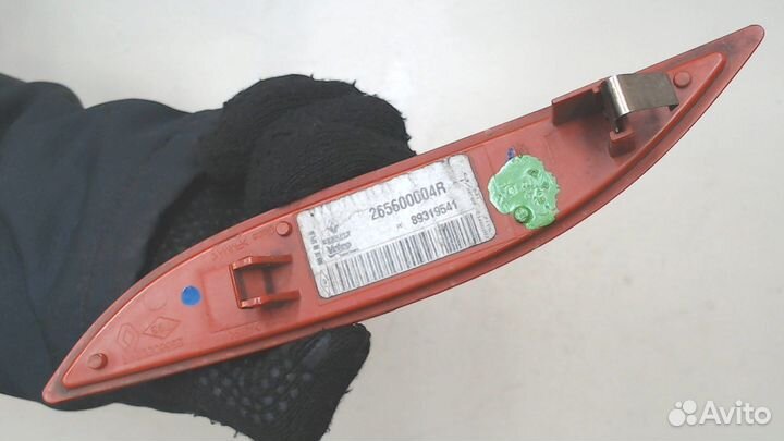 Катафот Renault Megane 3 2009, 2009