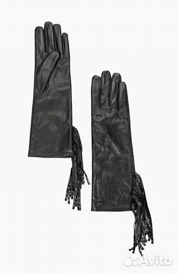 Перчатки mango кожаные новые