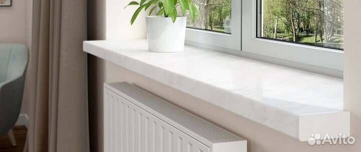 Подоконники пластиковые