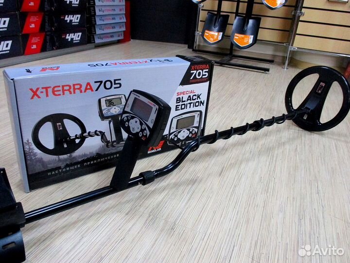 Металлодетектор Minelab X-Terra 705 Black