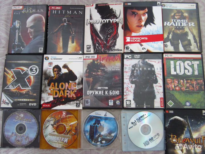 Компьютерные игры на DVD