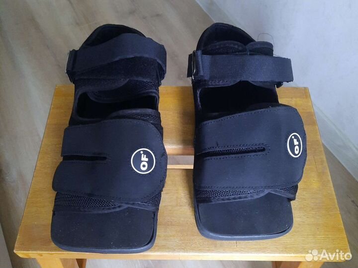 Ортопедические ботинки при переломе пяток