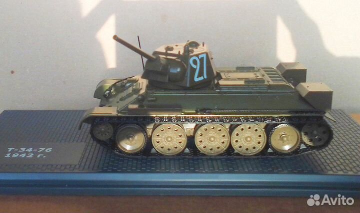Танк Т-34 Масштаб 1:43