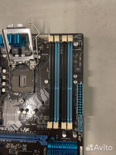 Материнская плата z77 нерабочая с ремонта