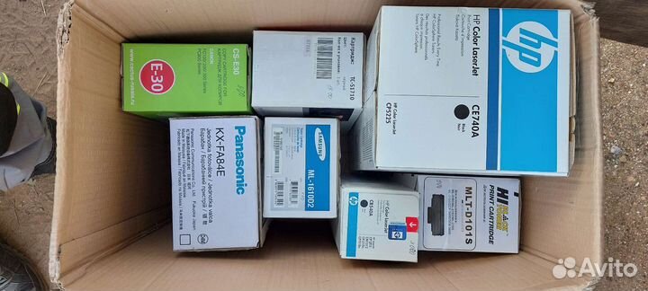 Картридж hp samsung Panasonic Kyocera