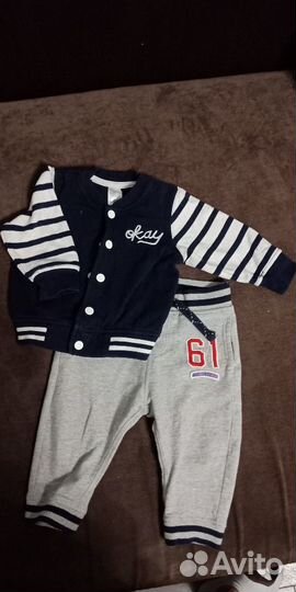 Одежда для мальчика от 6 мес