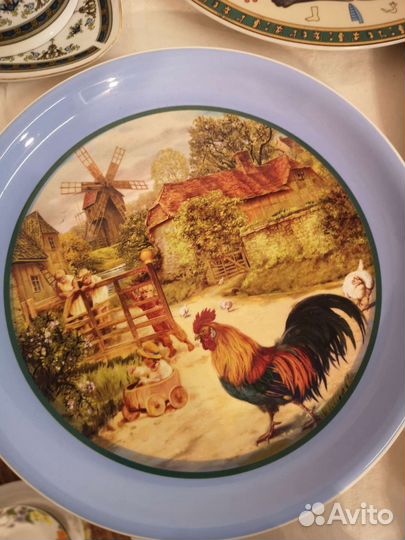 Тарелка декоративная. Чашка тарелка Египет Мексика