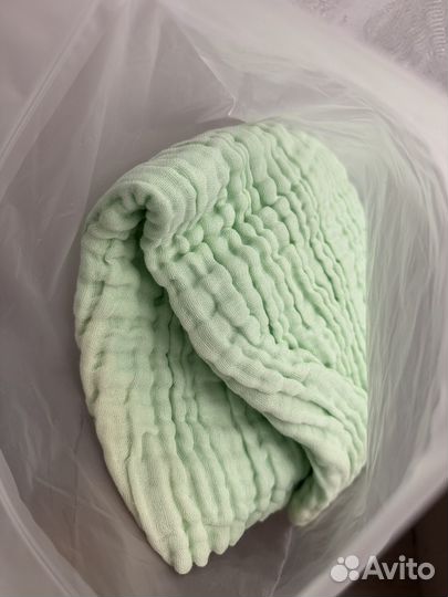 Муслиновый плед детский