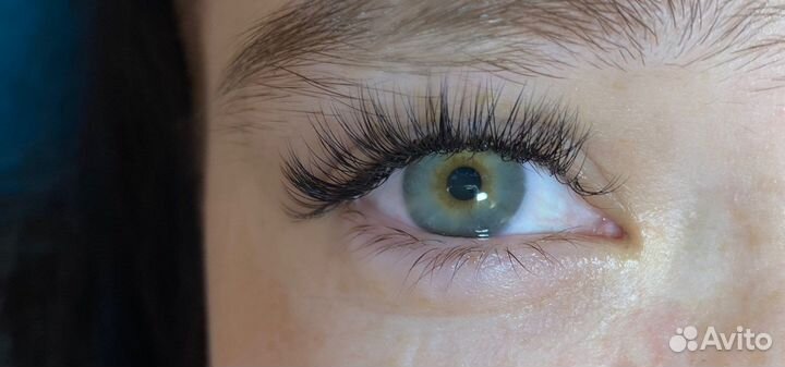Наращивание ресниц на дому