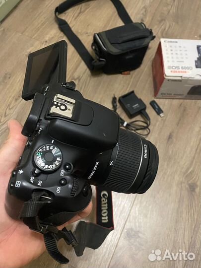 Фотоаппарат canon eos 600d kit 18-55