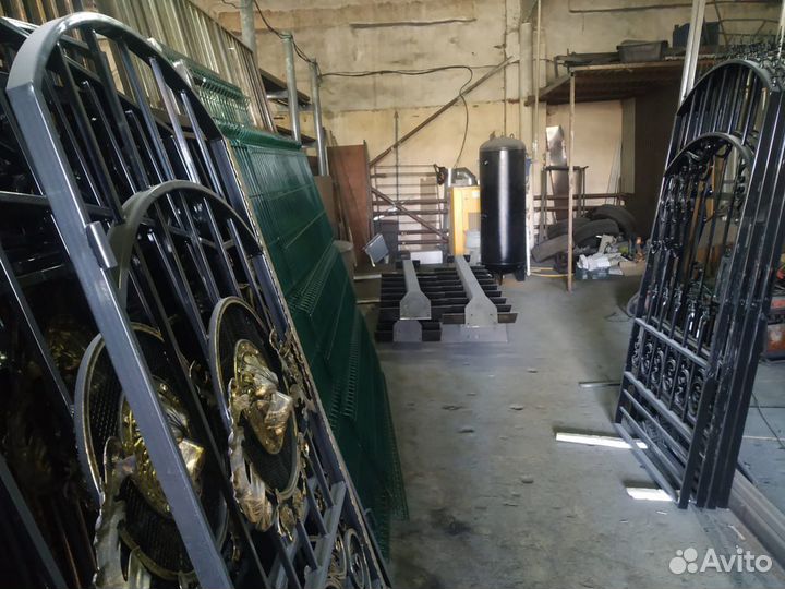 Откатные Ворота. Изготовление металлоконструкций