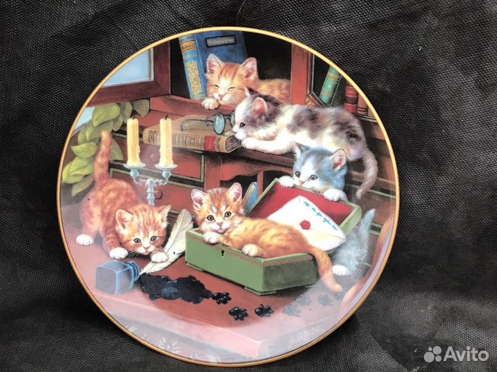 Коты котята тарелка Германия