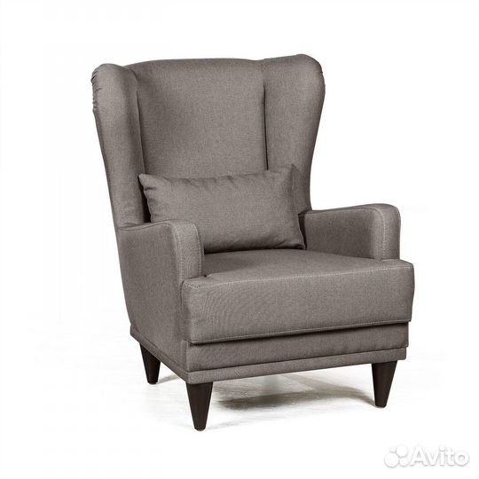 Кресло Juliet рогожка кофейный