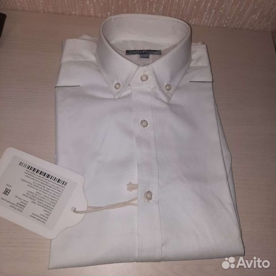 Рубашка школьная Noble People White