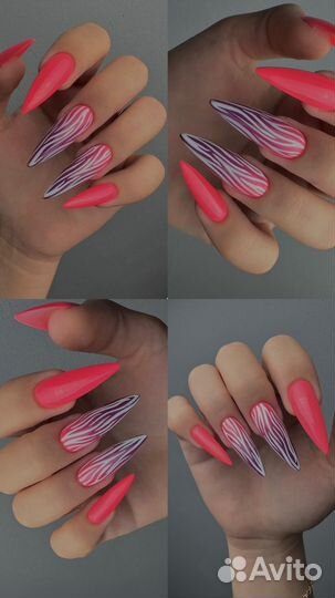 Маникюр/наращивание/гель лак