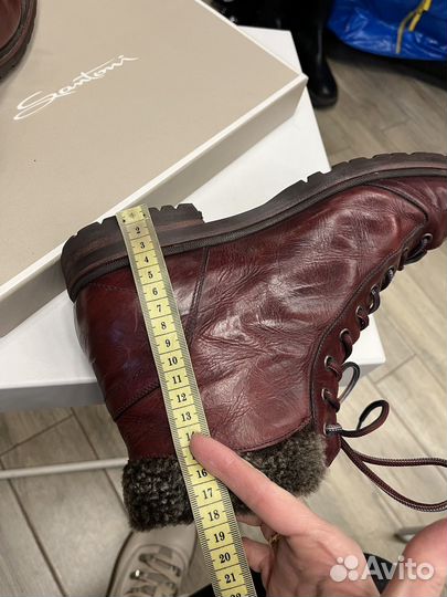 Ботинки мужские Santoni Италия 42