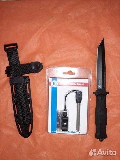 Мусат алмазный и нр-19 tanto нож luxe