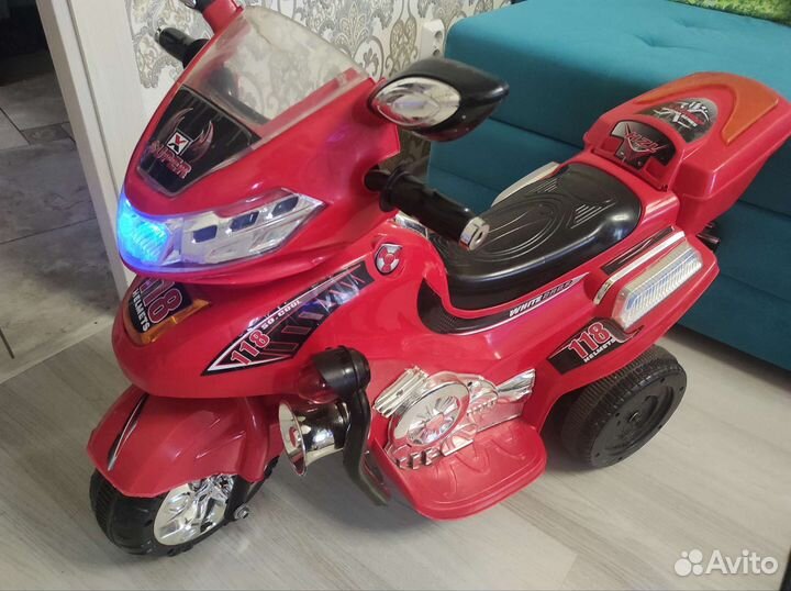 Детский электро мотоцикл
