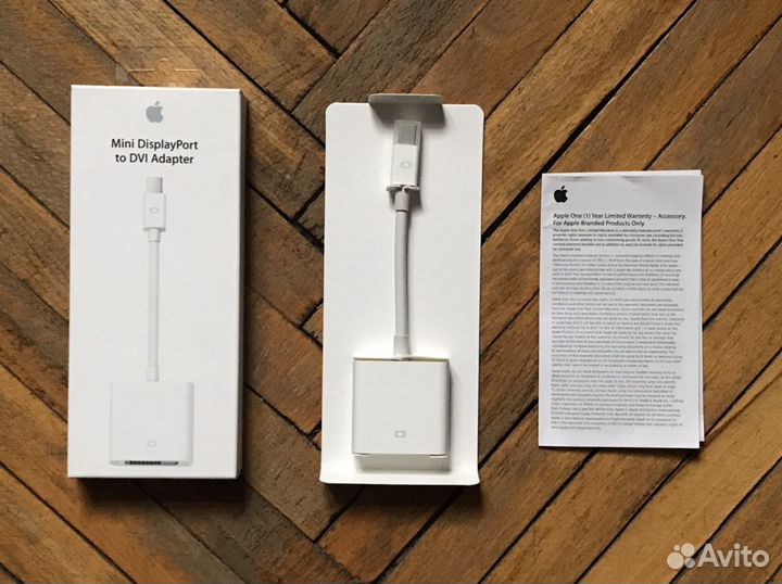 Apple Mini DisplayPort to DVI Adapter