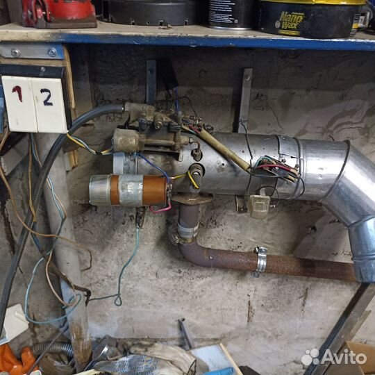 Печка отопителя заз