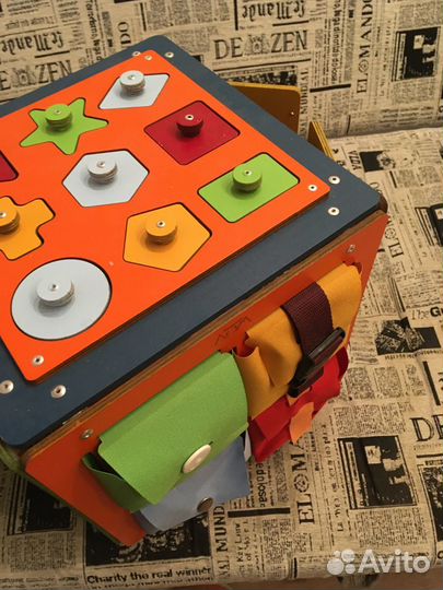 Бизиборд «Занятный Дом»