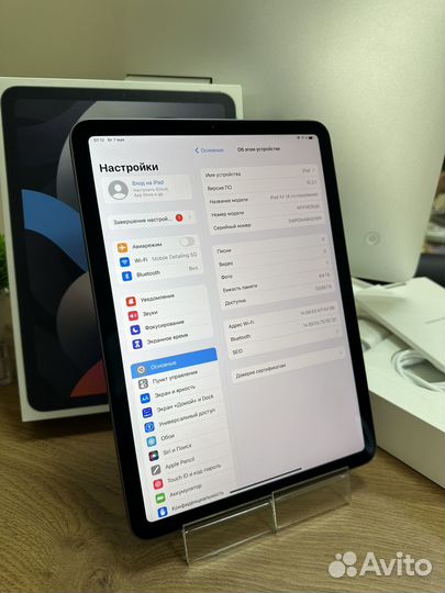 iPad Air 4 64gb Wi-Fi Space Gray