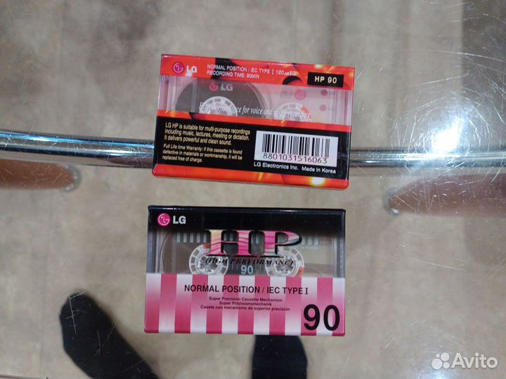 Аудиокассеты новые запечатанные