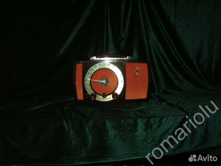 Радио ам/фм Zenith 724 1951гв Рабочий