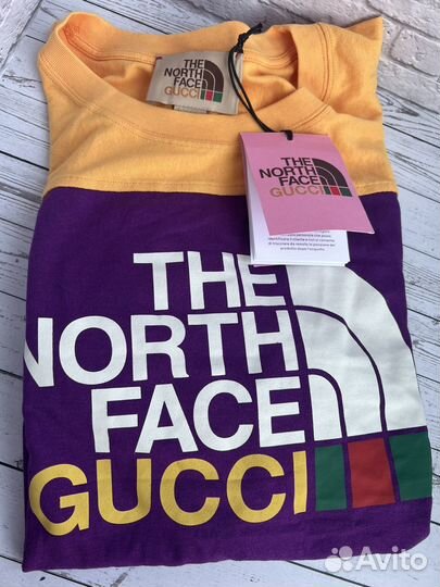 Лонгслив Gucci x The North Face L оригинал