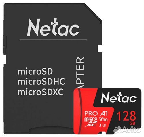 Карта MicroSD Netac P500 Extreme Pro на 128GB