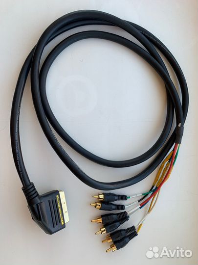 Monster Cable кабель Scart - RCA 1.8 м